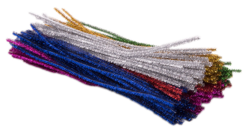 Das Pipe Cleaners Assorted Metallic Colours 30cm Pack Of 150