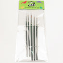 Das 8301 Synthetic Round Paint Brush Set Of 5 Assorted Sizes