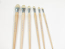Das S150 Hog Bristle Long Handle Filbert Brushes