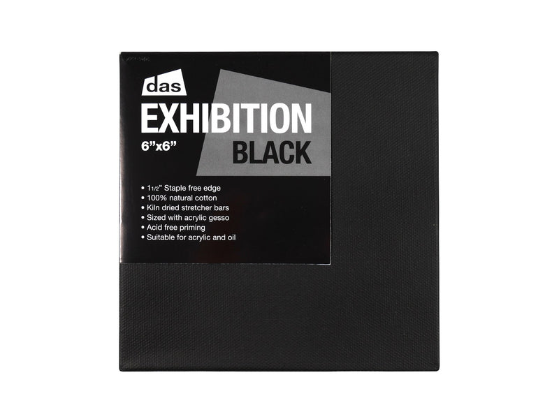 Das Exhibition Black 1.5 Art Canvas