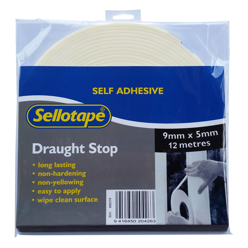 Sellotape Draught Stop 5mmx9mmx12m