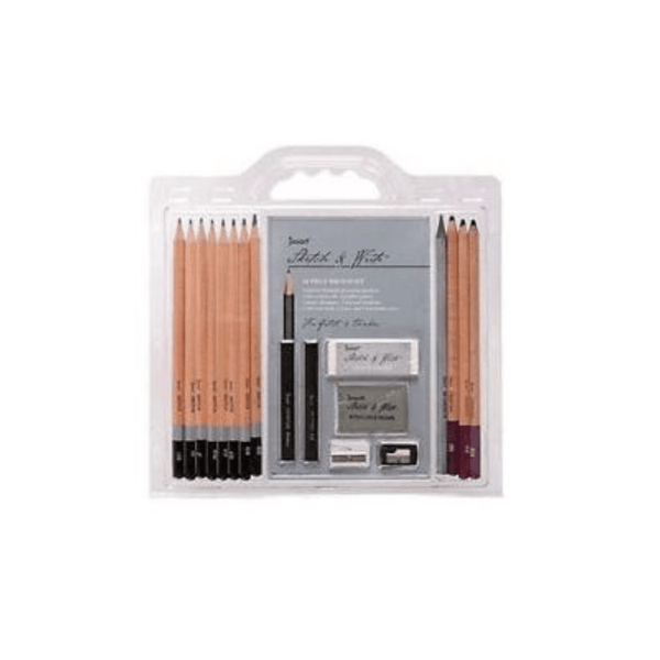 Jasart Sketch & Write 18 Piece Sketch Set