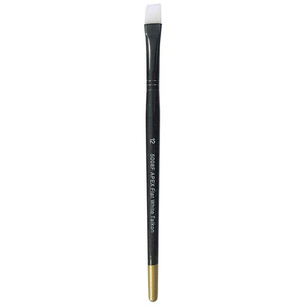 Bockingford Apex White Flat Taklon 5008F Brush Size 12