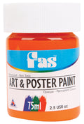 Fas Art And Poster Paint 75ml#colour_ORANGE