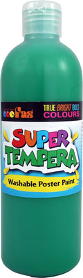 fas super tempera washable poster paint 500ml#colour_GREEN
