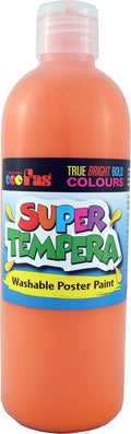fas super tempera washable poster paint 500ml#colour_ORANGE