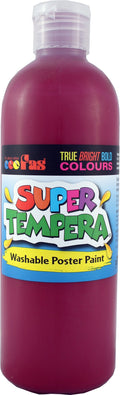 fas super tempera washable poster paint 500ml#colour_BURGUNDY
