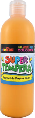 fas super tempera washable poster paint 500ml#colour_DP YELLOW