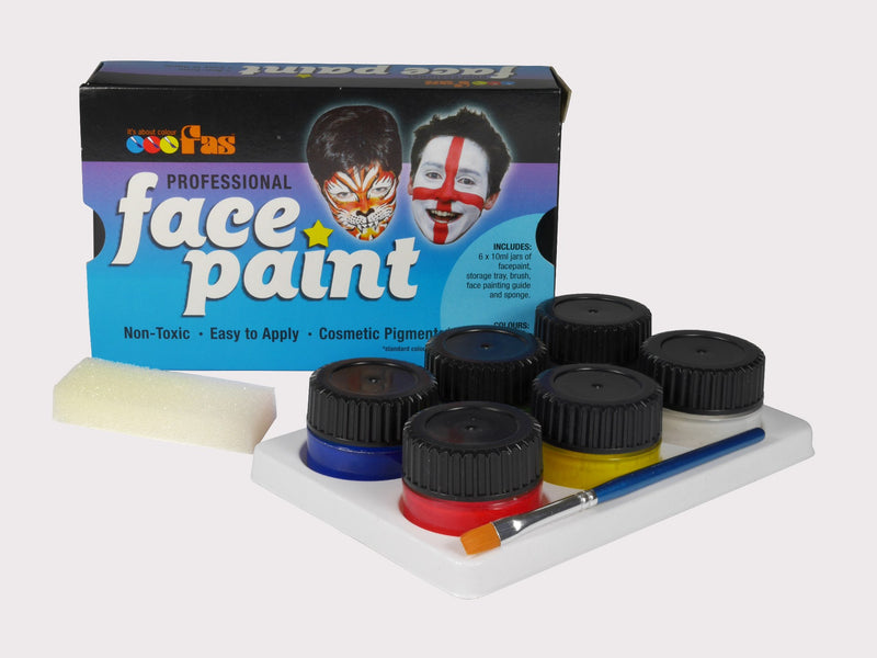 Fas Pro Face Craft Paints 10ml Set Of 6