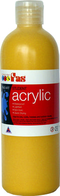 Fas Student Acrylic Paint 500ml#Colour_YELLOW OXIDE