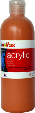 Fas Student Acrylic Paint 500ml#Colour_RED OXIDE