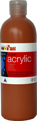 Fas Student Acrylic Paint 500ml#Colour_BURNT SIENNA