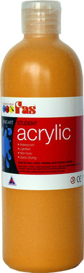 Fas Student Acrylic Paint 500ml#Colour_GOLD OXIDE