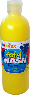 fas total wash kid's paint 250ml#colour_WARM YELLOW