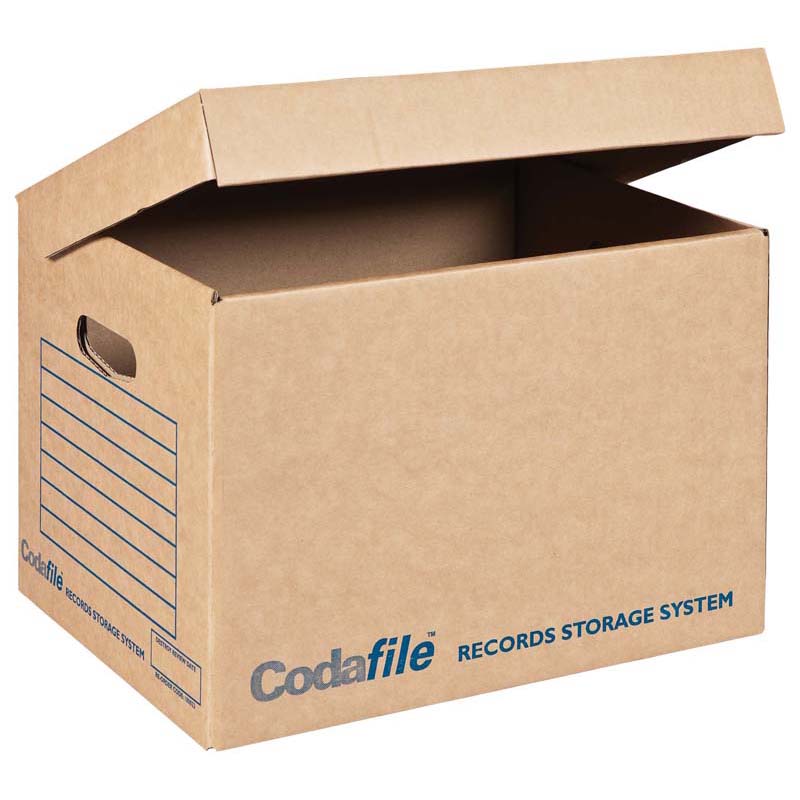 Codafile Archive Storage Box Kraft 370x278x250mm