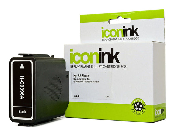icon compatible hp 88 high capacity ink cartridge#colour_BLACK