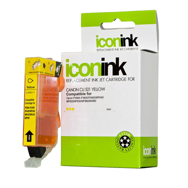 icon compatible canon cli-521 ink cartridge