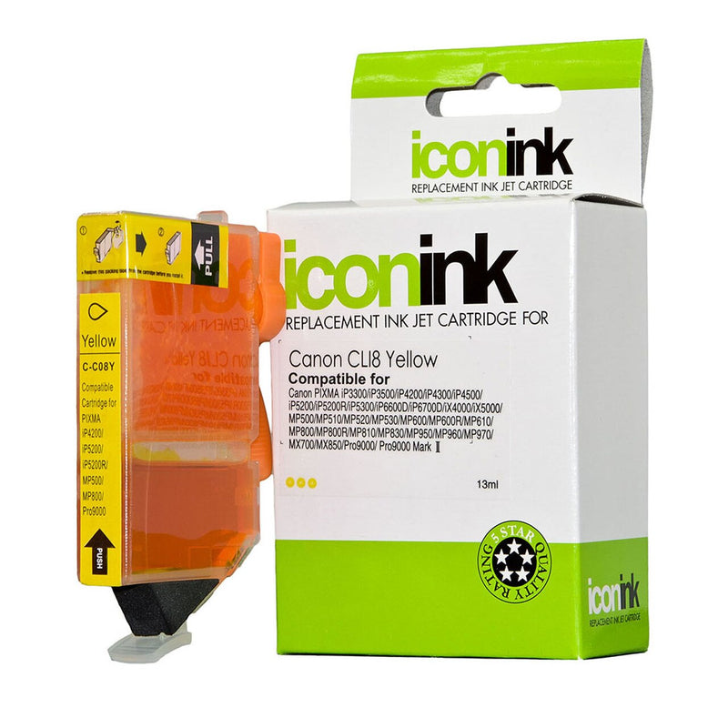icon compatible canon cli-8y ink cartridge