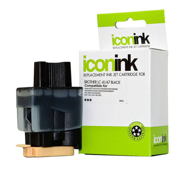 icon compatible brother lc47 cartridge#colour_BLACK