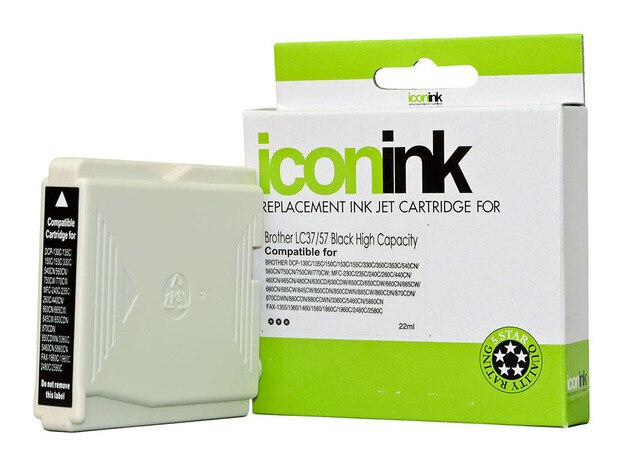 icon compatible brother lc37/lc57 cartridge