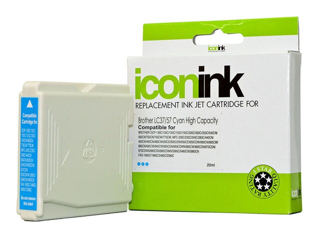 icon compatible brother lc37/lc57 cartridge