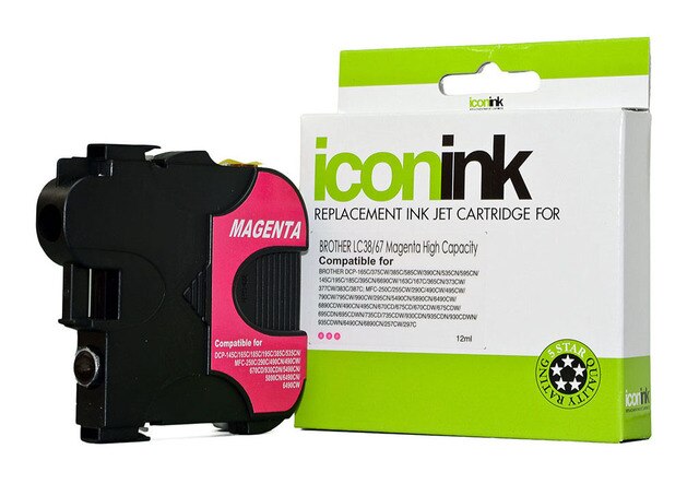 icon compatible brother lc38/lc67 cartridge