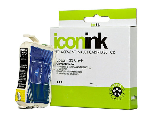 icon compatible epson 133 ink cartridge#colour_BLACK