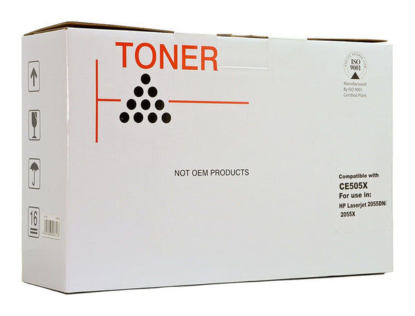 icon compatible hp ce505x/canon cart319hy black toner cartridge