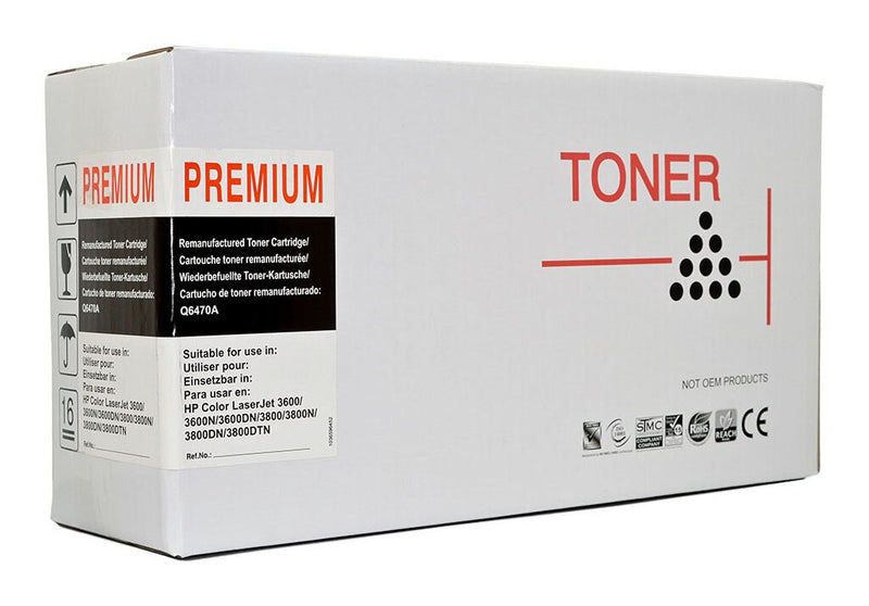 icon remanufactuRED hp q6470a/ cart 317/ cart 311 BLACK toner