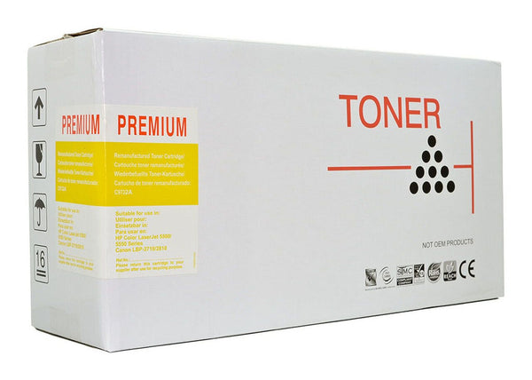 icon remanufactured hp c9732a yellow toner cartridge
