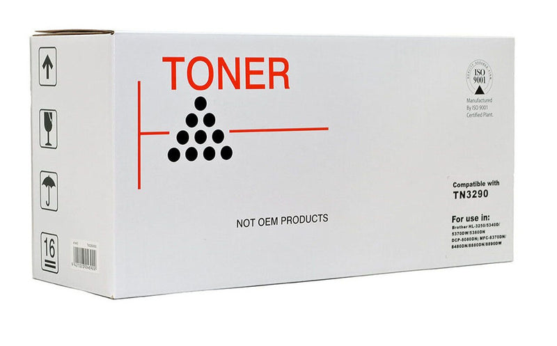 icon compatible brother tn3290 black toner cartridge