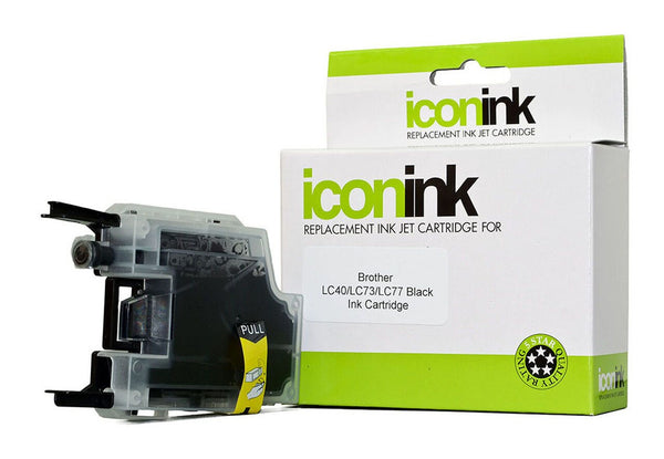 icon compatible brother lc77/lc73/lc40 cartridge#colour_BLACK