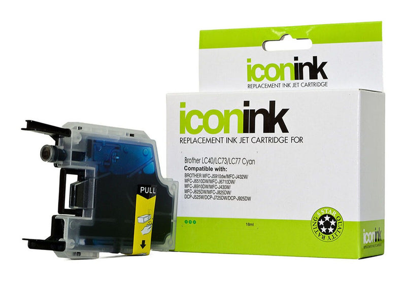 icon compatible brother lc77/lc73/lc40 cartridge