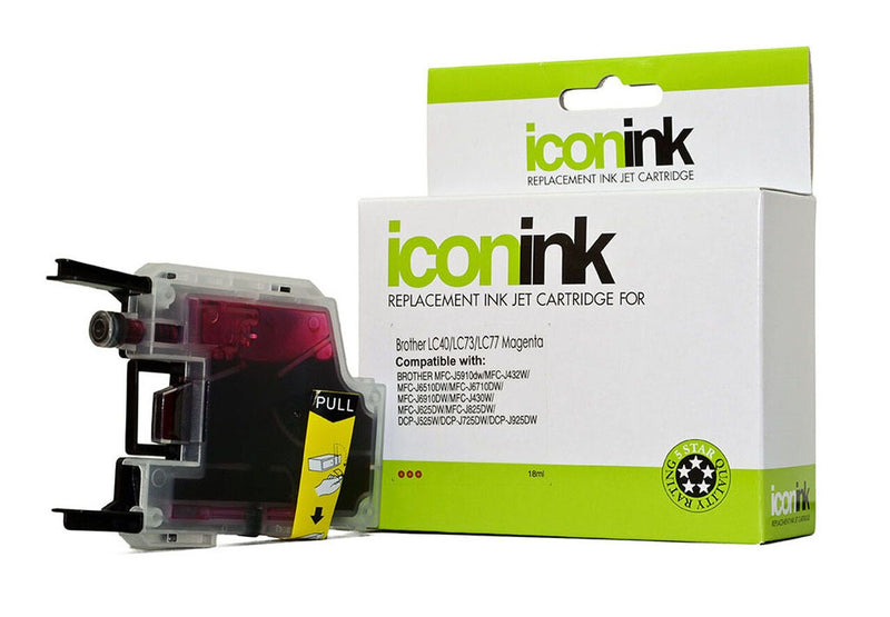 icon compatible brother lc77/lc73/lc40 cartridge