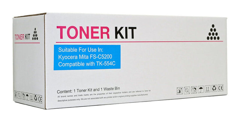 icon compatible kyocera compatible tk554 toner cartridge