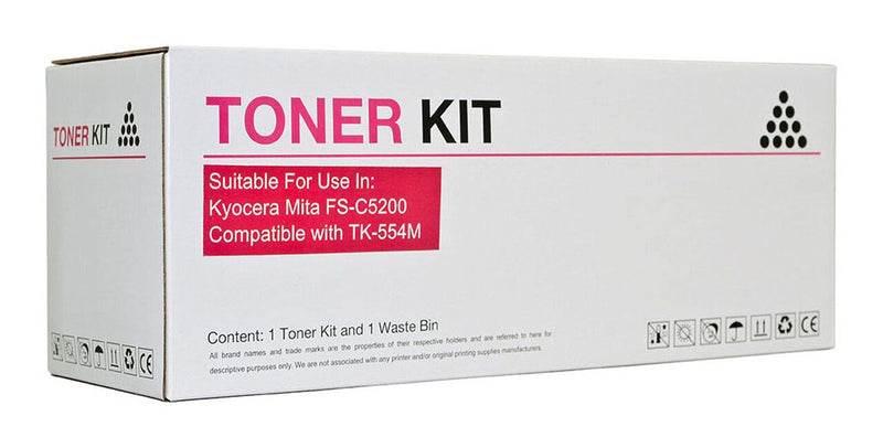 icon compatible kyocera compatible tk554 toner cartridge