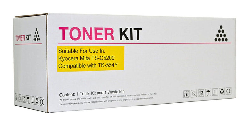 icon compatible kyocera compatible tk554 toner cartridge