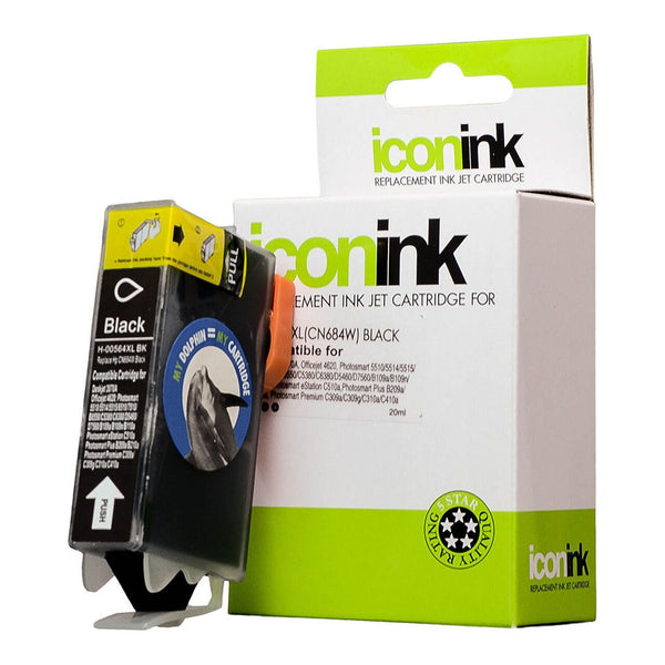 icon compatible hp 564 xl ink cartridge#colour_BLACK