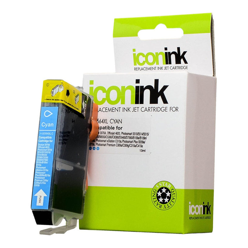 icon compatible hp 564 xl ink cartridge