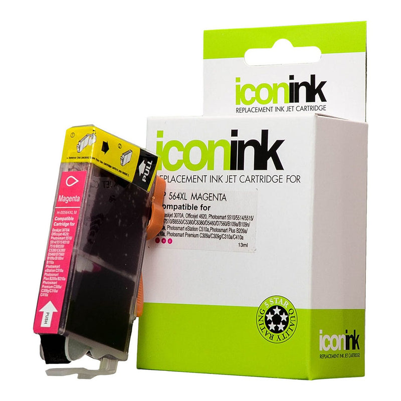 icon compatible hp 564 xl ink cartridge