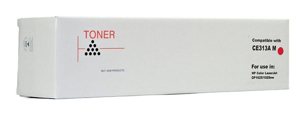 icon compatible hp ce313a magenta toner cartridge (126a)