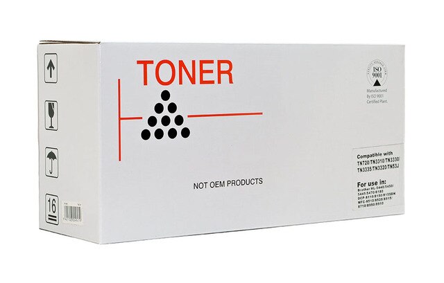 icon compatible brother tn3310 black toner cartridge (tn3310)