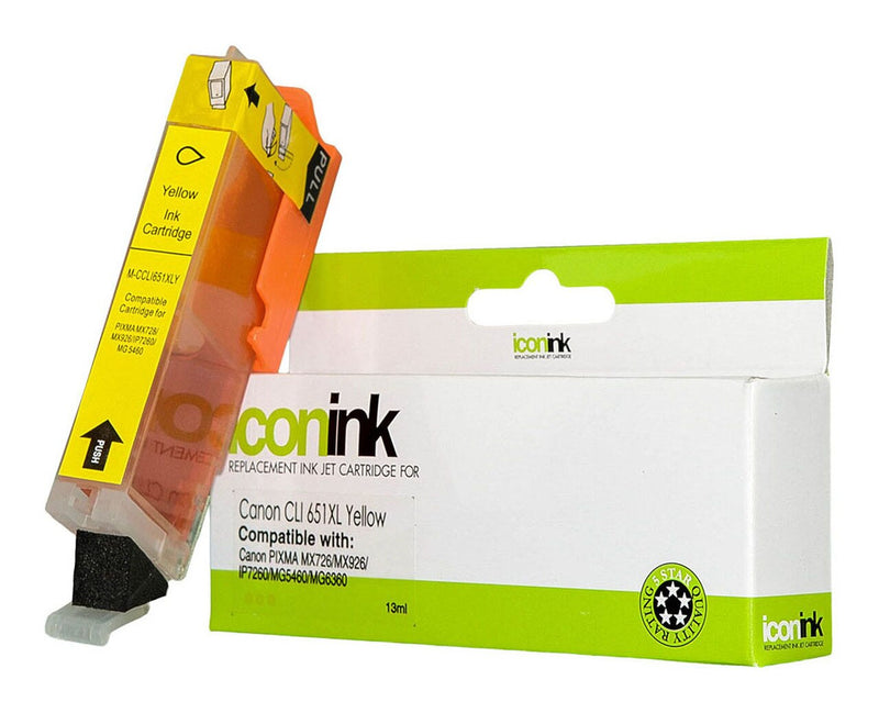 icon compatible canon cli-651xl ink cartridge