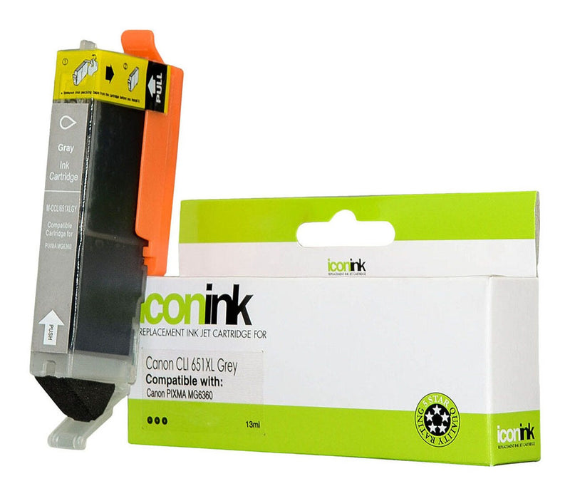 icon compatible canon cli-651xl ink cartridge