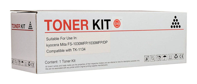 icon compatible kyocera compatible tk-1134 black toner cartridge