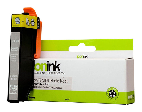 icon compatible epson 273xl photo black ink cartridge