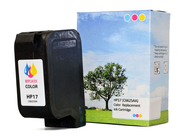 icon remanufactured hp 17 colour ink cartridge (c6625aa)