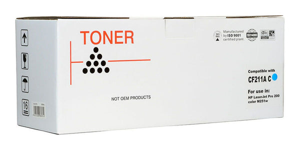 icon compatible hp cf211a cyan toner