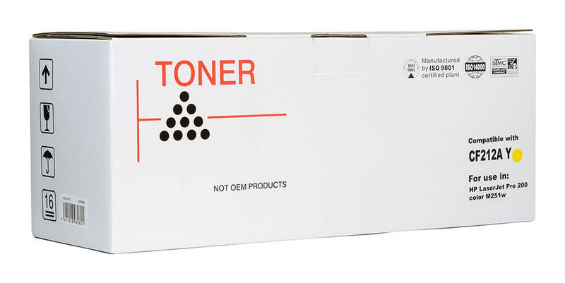 icon compatible hp cf212a yellow toner