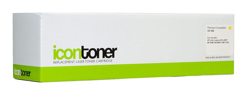 icon compatible hp cf352a toner cartridge (130a)